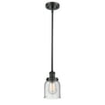 thumbnail image 1 of Innovations Lighting 916-1S Small Bell Small Bell 5" Wide Mini Pendant - Black, 1 of 5