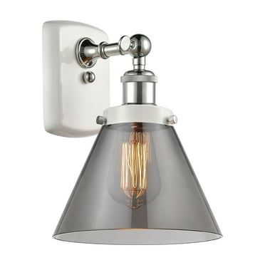 Innovations Lighting 916-1W-13-8 Cone Sconce Cone 13" Tall Wall Sconce - White and