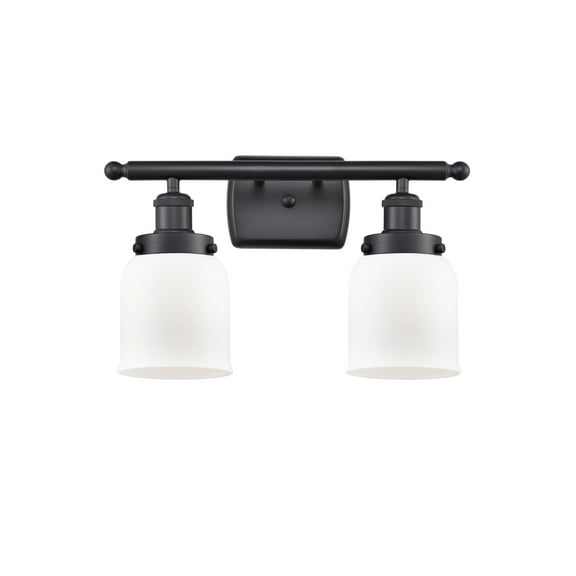 Innovations Lighting 916-2W Small Bell Small Bell 2 Light 16" Wide Vanity Light - White