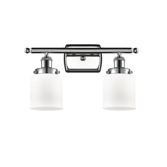 Innovations Lighting 916-2W-PC-G51 Small Bell 2 Light 16" Wide Vanity Light - White