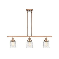 Innovations Lighting 916-3I-10-36 Bell Linear Bell 3 Light 36" Wide Linear Pendant -