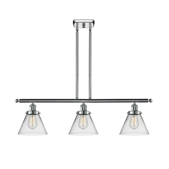 Innovations Lighting 916-3I Large Cone Large Cone 3 Light 36" Multi Light Large Pendant -