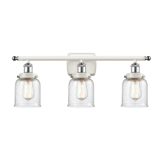 Innovations Lighting 916-3W-12-26 Bell Vanity Bell 3 Light 26" Wide Vanity Light - White