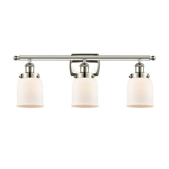 Innovations Lighting 916-3W-12-26 Bell Vanity Bell 3 Light 26" Wide Vanity Light - White