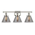 thumbnail image 1 of Innovations Lighting 916-3W-13-28 Cone Vanity Cone 3 Light 28" Wide Vanity Light -, 1 of 5