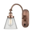 thumbnail image 1 of Innovations Lighting 918-1W-13-6 Cone Sconce Cone 13" Tall Wall Sconce - Copper, 1 of 5