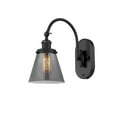 thumbnail image 1 of Innovations Lighting 918-1W-13-6 Cone Sconce Cone 13" Tall Wall Sconce - Matte Black /, 1 of 5