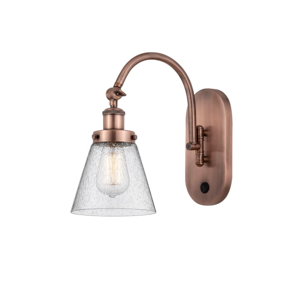 Innovations Lighting 918-1W-AC-G64 Cone 13" Tall Wall Sconce - Copper