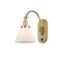 thumbnail image 1 of Innovations Lighting 918-1W-13-8 Cone Sconce Cone 13" Tall Wall Sconce - Satin Gold /, 1 of 5