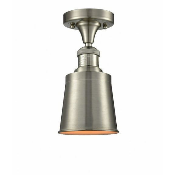Innovations Lighting - Addison - 1 Light Semi-Flush Mount In Traditional Style-9