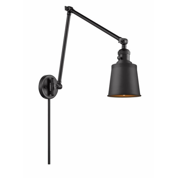 Innovations Lighting - Addison-1 Light Swing Arm Wall Mount in Traditional