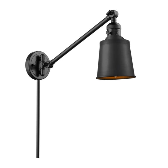 Innovations Lighting - Addison-1 Light Swing Arm Wall Mount in Traditional