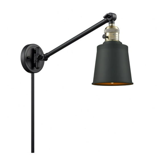Innovations Lighting - Addison - 1 Light Swing Arm Wall Sconce In Traditional