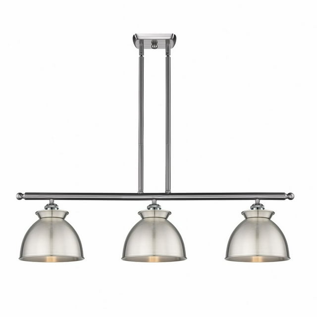 Innovations Lighting - Adirondack - 3 Light Stem Hung Island In Art Deco