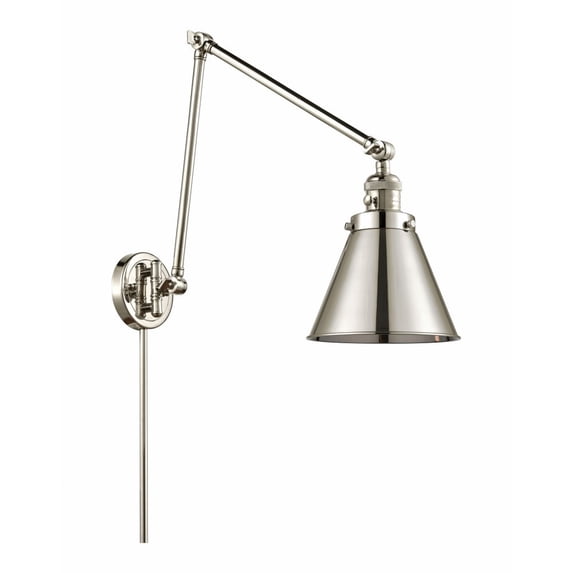 Innovations Lighting - Appalachian - 1 Light Double Extension Swing Arm Wall