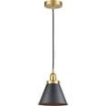 thumbnail image 1 of 616-1PH-SG-M13-BK Innovations Lighting Appalachian - 1 Light Mini Pendant In Traditional Style-9.5 Inches Tall and 8 Inches Wide-Satin Gold, 1 of 2