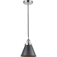 thumbnail image 1 of 616-1PH-PC-M13-BK Innovations Lighting Appalachian - 1 Light Mini Pendant In Traditional Style-9.5 Inches Tall and 8 Inches Wide-Polished Chrome, 1 of 2