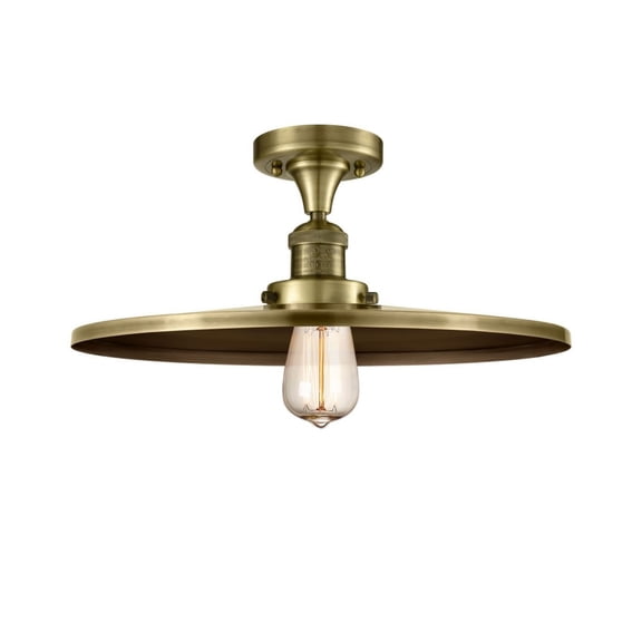 Innovations Lighting - Appalachian - 1 Light Semi-Flush Mount In Traditional