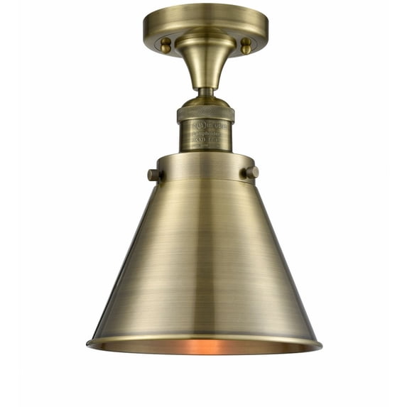 Innovations Lighting - Appalachian - 1 Light Semi-Flush Mount In Traditional