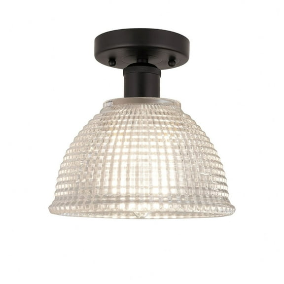 616-1F-OB-G422 Innovations Lighting Arietta - 1 Light Semi-Flush Mount In Industrial Style-8.75 Inches Tall and 8 Inches Wide-Oil Rubbed Bronze