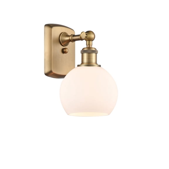 Innovations Lighting - Athens - 1 Light Wall Sconce In Industrial Style-9.38