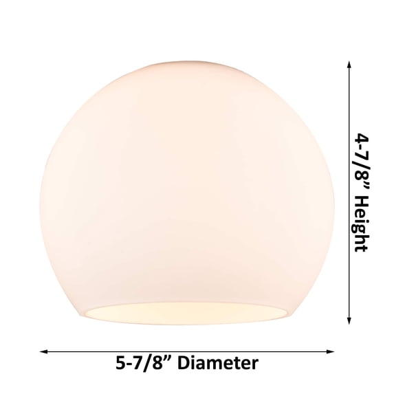Innovations Lighting Athens - 1 Light 6" Semi-Flush Mount Brushed Brass/Matte White