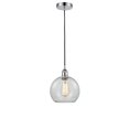 thumbnail image 1 of 616-1P-PC-G122-8 Innovations Lighting Athens - 1 Light Cord Hung Mini Pendant In Industrial Style-10.75 Inches Tall and 8 Inches Wide-Polished Chrome, 1 of 7