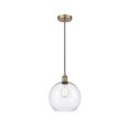 thumbnail image 1 of 616-1P-AB-G122-10 Innovations Lighting Athens - 1 Light Mini Pendant In Industrial Style-12.75 Inches Tall and 10 Inches Wide-Antique Brass, 1 of 7
