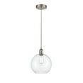 thumbnail image 1 of 616-1P-SN-G122-10 Innovations Lighting Athens - 1 Light Mini Pendant In Industrial Style-12.75 Inches Tall and 10 Inches Wide-Brushed Satin Nickel, 1 of 7