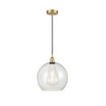 thumbnail image 1 of 616-1P-SG-G124-12-Innovations Lighting-Athens - 1 Light Mini Pendant In Industrial Style-14.38 Inches Tall and 11.75 Inches Wide-Satin Gold, 1 of 7