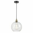 thumbnail image 1 of 616-1P-BAB-G122-12 Innovations Lighting Athens - 1 Light Mini Pendant In Industrial Style-14.38 Inches Tall and 11.75 Inches Wide-Black Antique Brass, 1 of 7