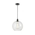 thumbnail image 1 of 616-1P-BK-G122-12 Innovations Lighting Athens - 1 Light Mini Pendant In Industrial Style-14.38 Inches Tall and 11.75 Inches Wide-Matte Black, 1 of 2