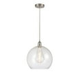 thumbnail image 1 of 616-1P-SN-G124-14 Innovations Lighting Athens - 1 Light Pendant In Industrial Style-17.38 Inches Tall and 13.75 Inches Wide-Brushed Satin Nickel, 1 of 2