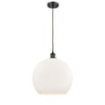 thumbnail image 1 of 516-1P-OB-G121-14-Innovations Lighting-Athens - 1 Light Pendant In Industrial Style-18.38 Inches Tall and 13.75 Inches Wide-Oil Rubbed Bronze, 1 of 1