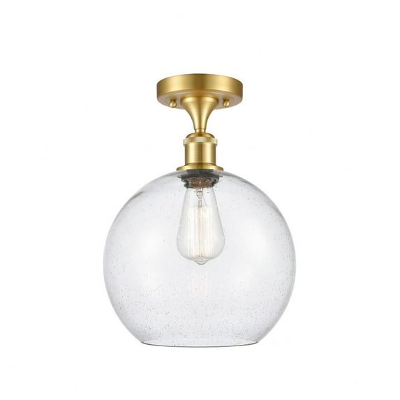 Innovations Lighting - Athens - 1 Light Semi-Flush Mount In Industrial Style-15