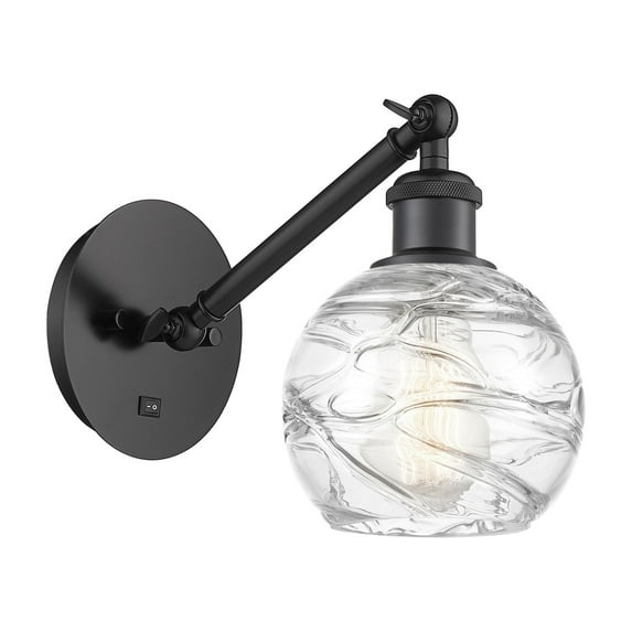 Innovations Lighting - Athens - 1 Light Small Wall Sconce In Industrial
