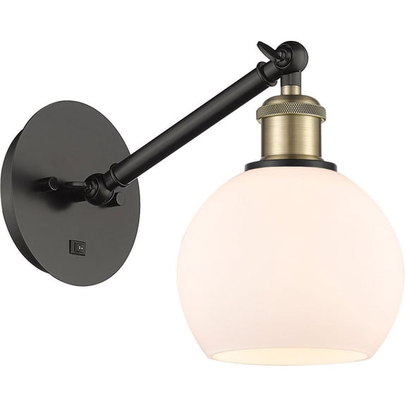 Innovations Lighting - Athens - 1 Light Wall Sconce In Industrial Style-10.5