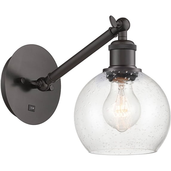 Innovations Lighting - Athens - 1 Light Wall Sconce In Industrial Style-10.5