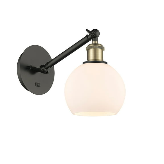 Innovations Lighting - Athens - 1 Light Wall Sconce In Industrial Style-10.5