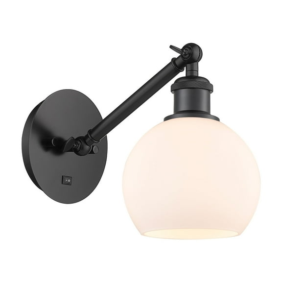 Innovations Lighting - Athens - 1 Light Wall Sconce In Industrial Style-10.5