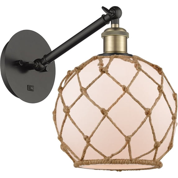 Innovations Lighting - Athens - 1 Light Wall Sconce In Industrial Style-12.38