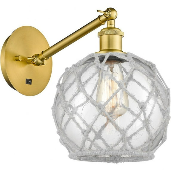 Innovations Lighting - Athens - 1 Light Wall Sconce In Industrial Style-12.38