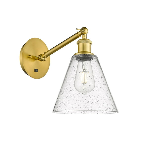 Innovations Lighting - Athens - 1 Light Wall Sconce In Industrial Style-12.38