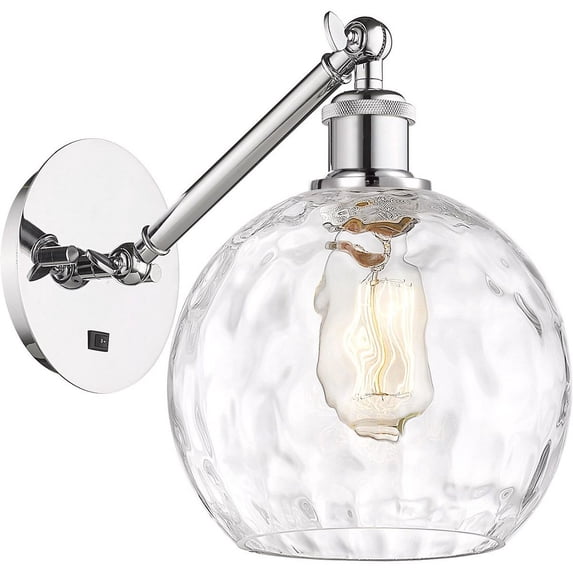 Innovations Lighting - Athens - 1 Light Wall Sconce In Industrial Style-12.38