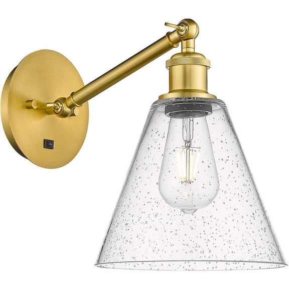 Innovations Lighting - Athens - 1 Light Wall Sconce In Industrial Style-12.38