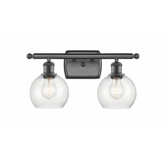 Innovations Lighting - Athens - 2 Light Bath Vanity In Industrial Style-9.38