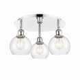 thumbnail image 1 of Innovations Lighting - Athens - 3 Light Flush Mount In Industrial Style-8.63, 1 of 5