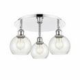 thumbnail image 1 of Innovations Lighting - Athens - 3 Light Flush Mount In Industrial Style-8.63, 1 of 5