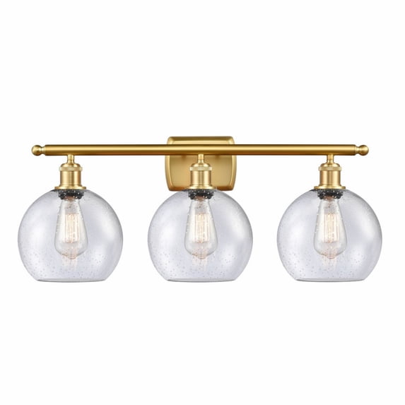 Innovations Lighting - Athens - 3 Light Bath Vanity In Industrial Style-13