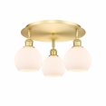 thumbnail image 1 of Innovations Lighting - Athens - 3 Light Flush Mount In Industrial Style-8.63, 1 of 5